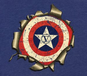 Tri Blend Shield Tee