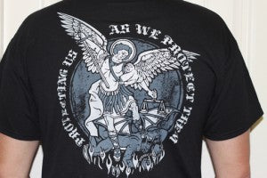 St. Michael Tri-Blend Short Sleeve Tee