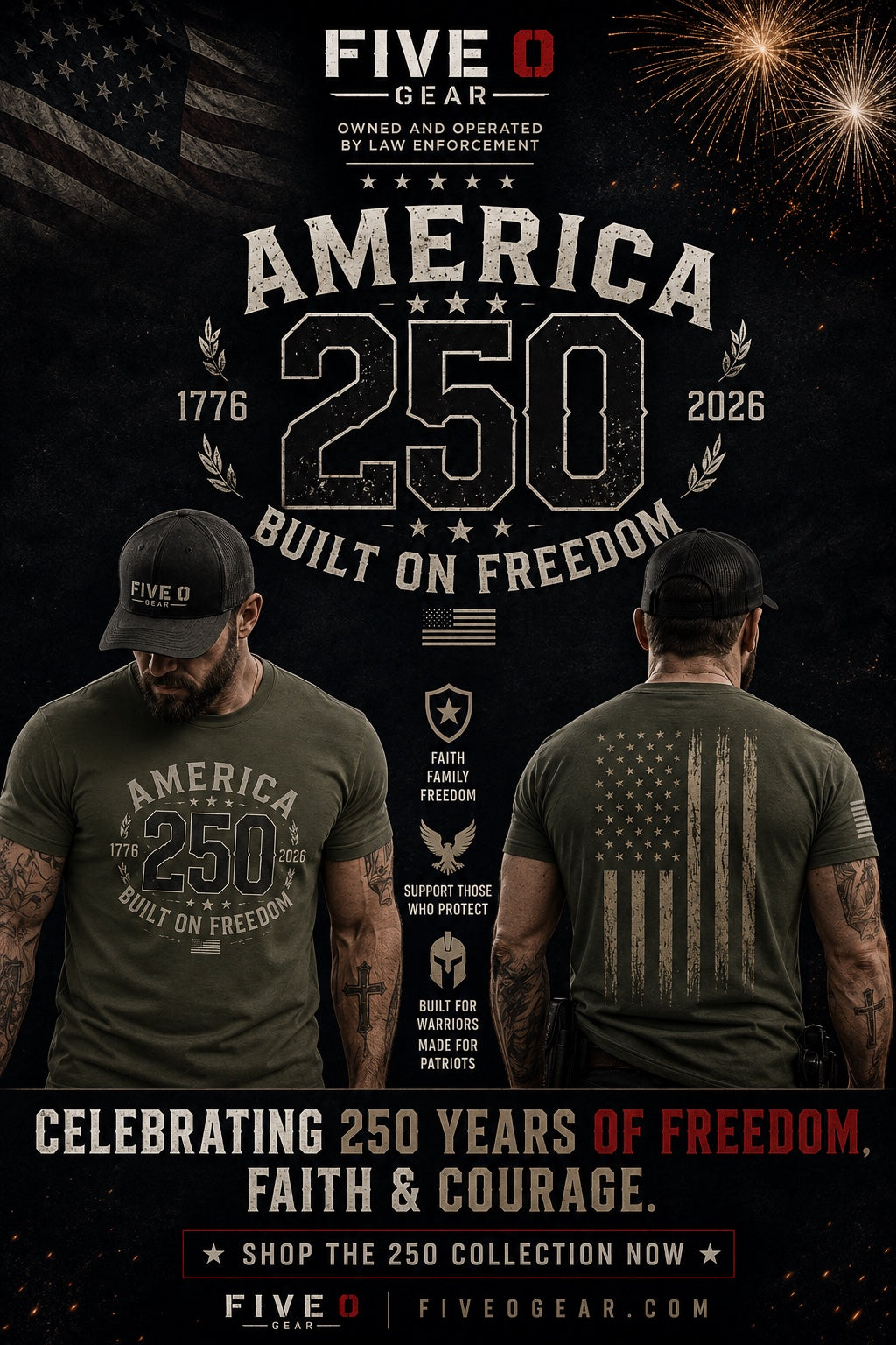 America 250 – Built on Freedom | Limited Edition