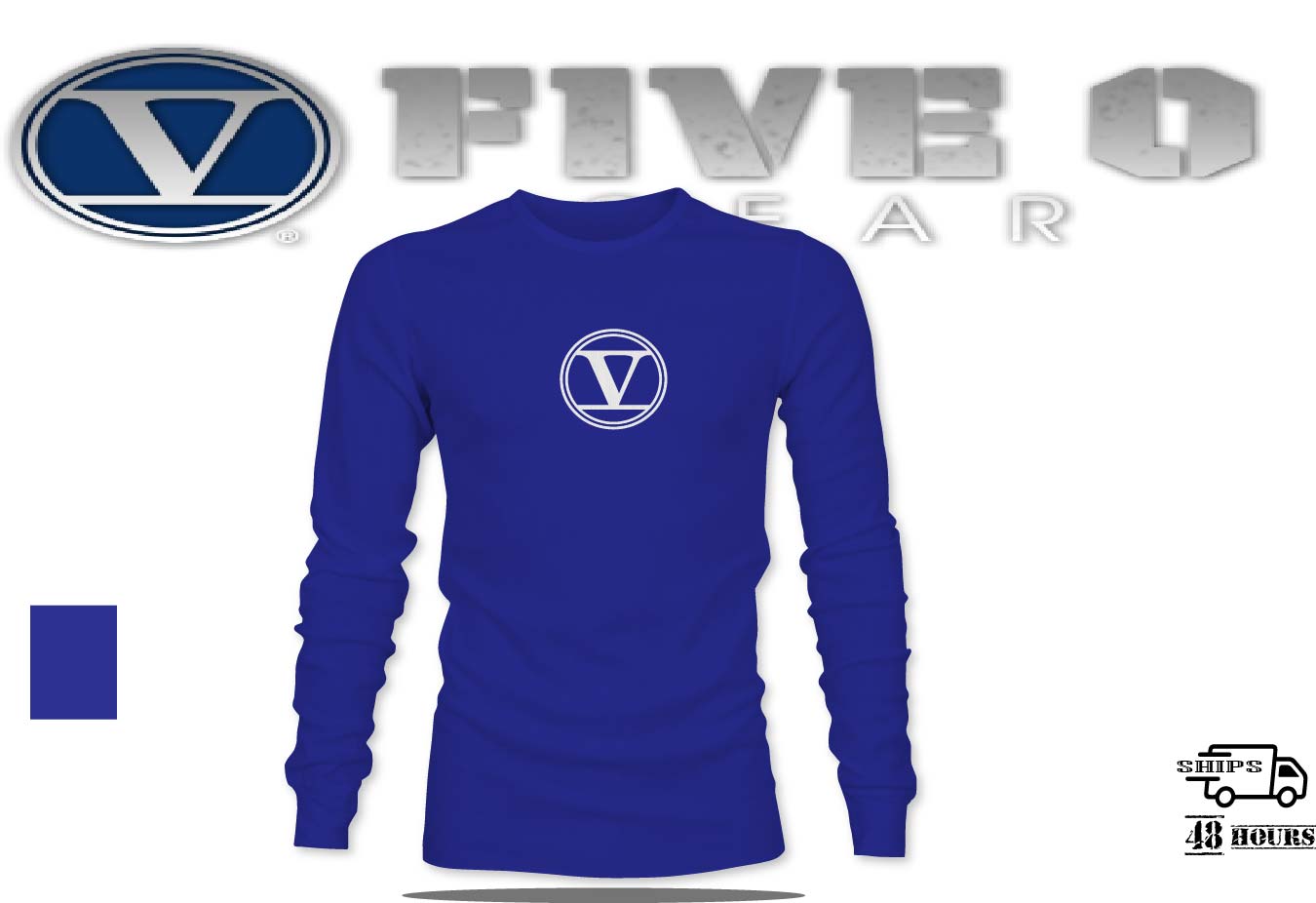 Five O Compression Long Sleeve Crew